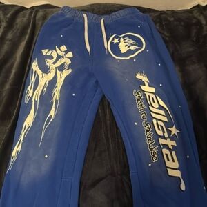 Hellstar Blue Sweatpants